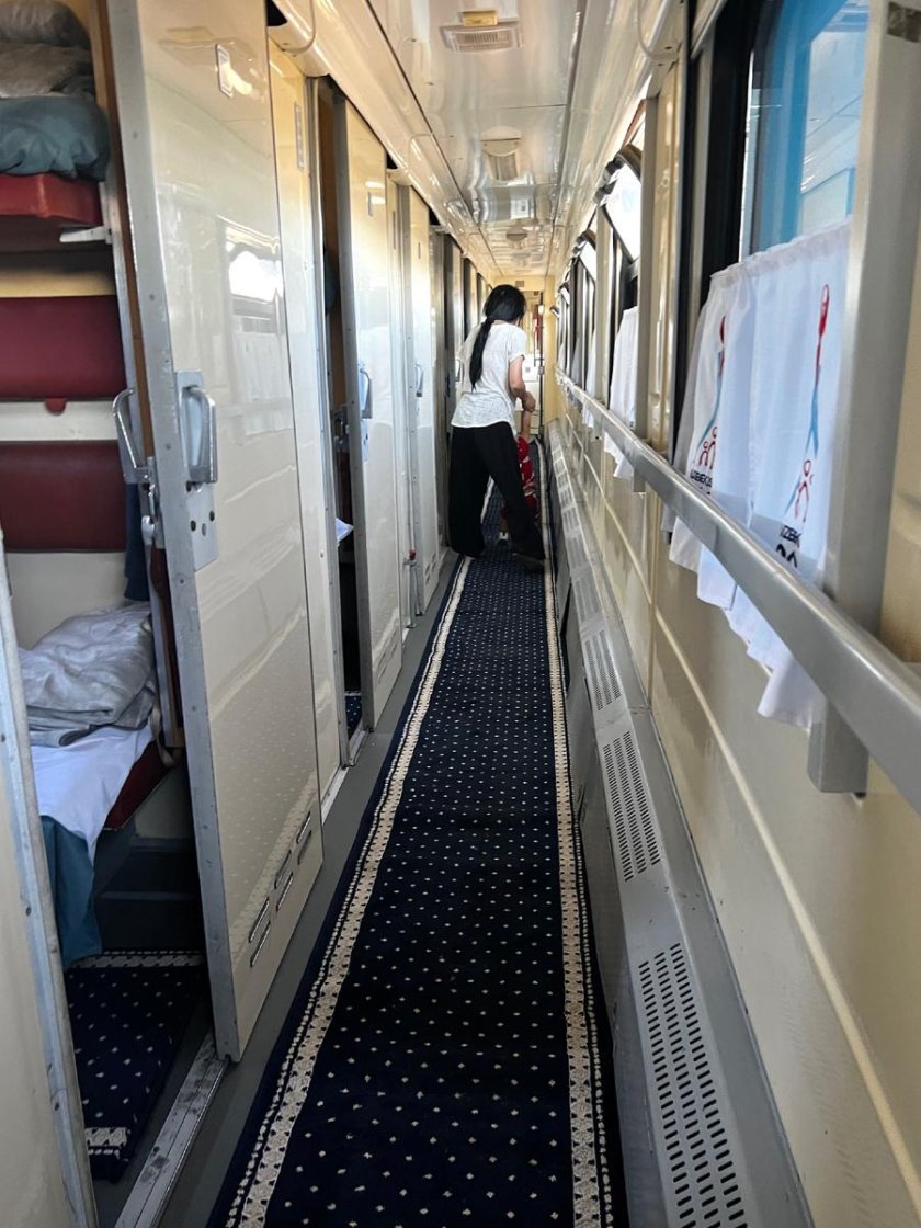 Поезд северная пальмира двухэтажный