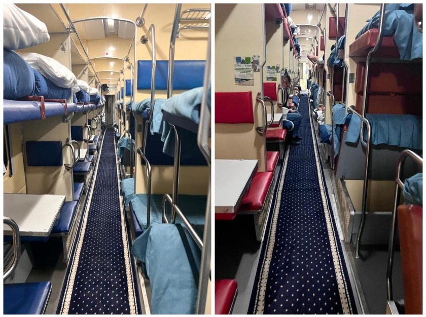 Поезд таврида вагоны плацкарт