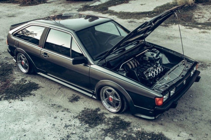 Volkswagen Scirocco mk2 stance