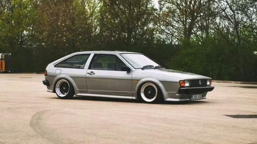 Volkswagen Scirocco mk2 stance