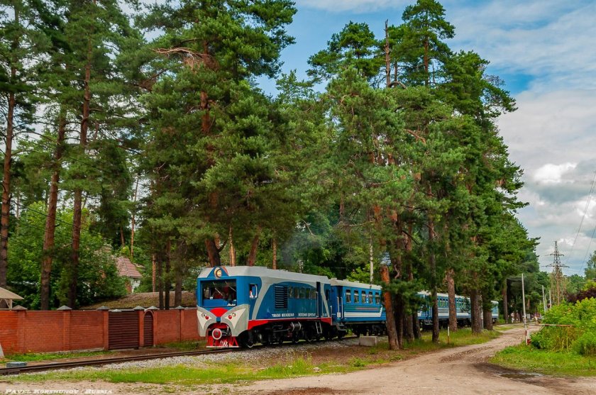 Московская детская железная дорога в кратово