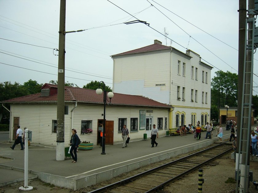 Пионерский Калининградская область вокзал