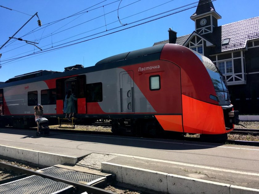 Электропоезд ласточка калининград светлогорск
