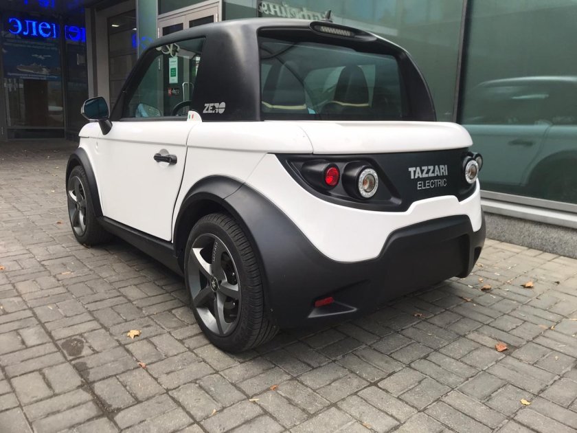 Электромобиль tazzari zero
