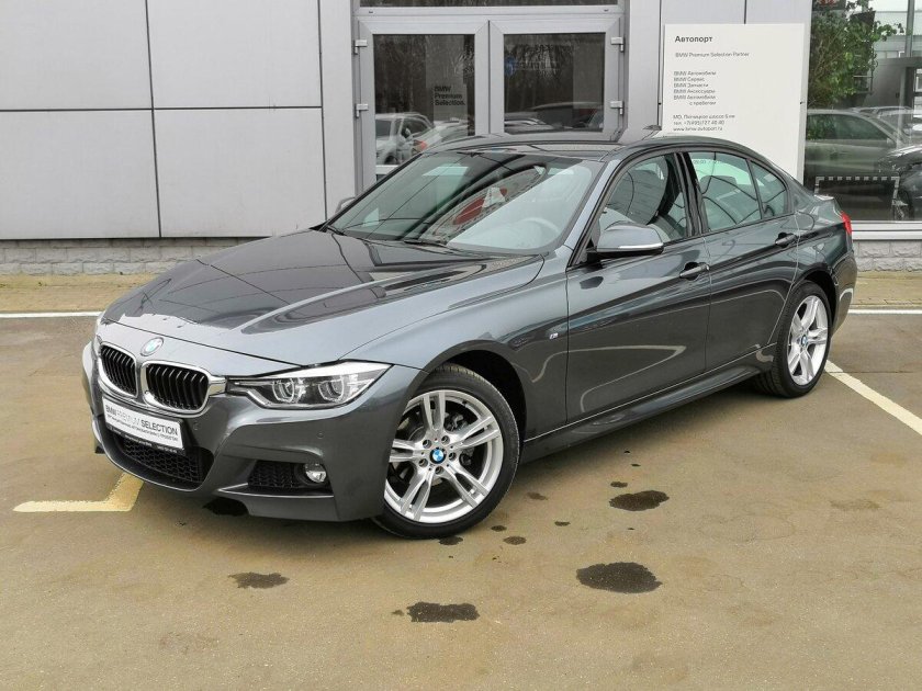 BMW 3 f30 серая
