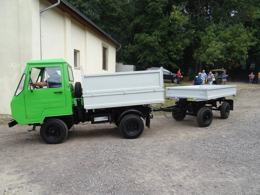 Мультикар м 25 с прицепом