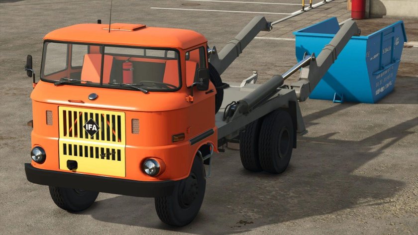 Грузовик ifa w 50