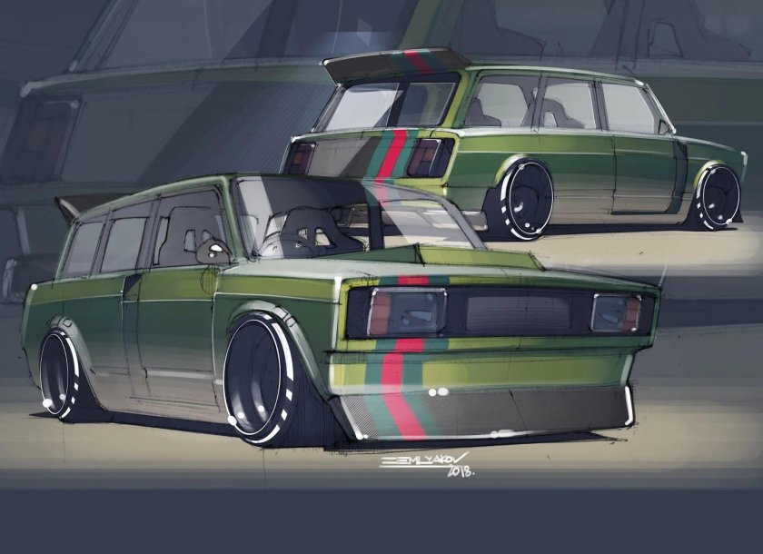 ВАЗ 2104 арты