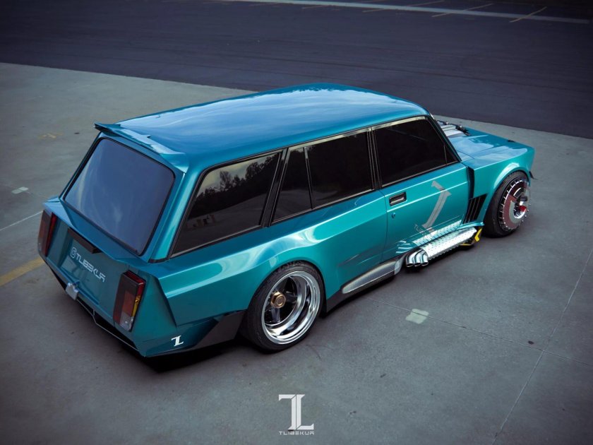 Тюнингованная ВАЗ 2104