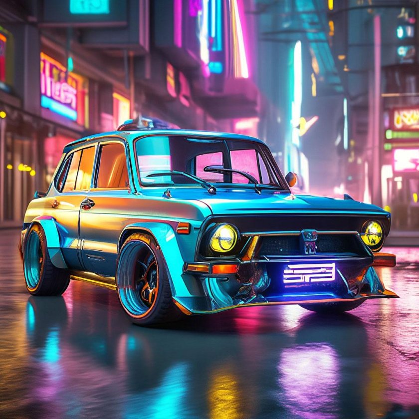 Стиль cyberpunk