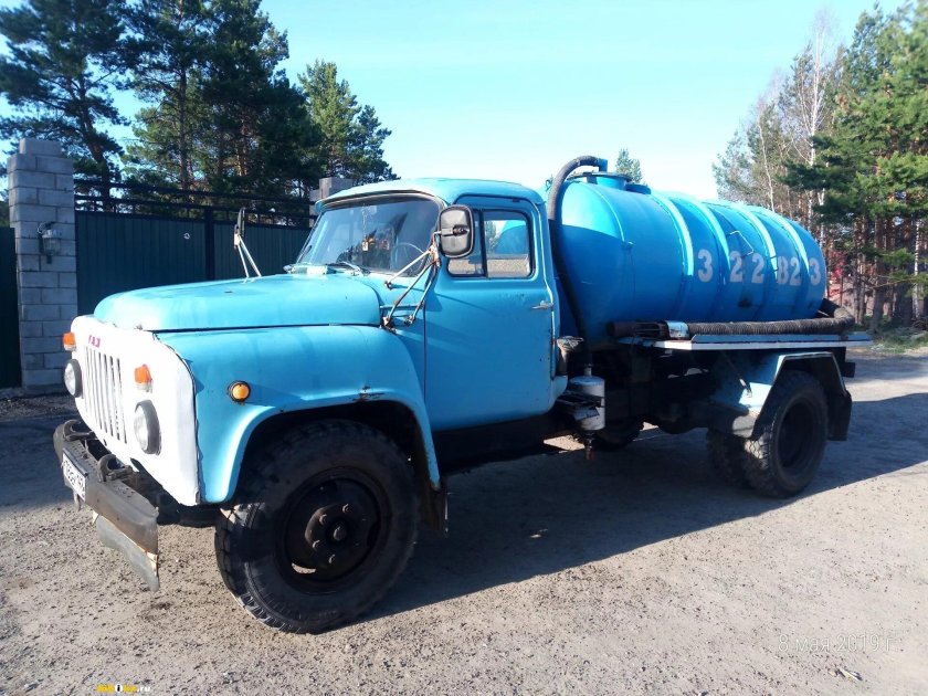 ГАЗ 53 ассенизатор 53