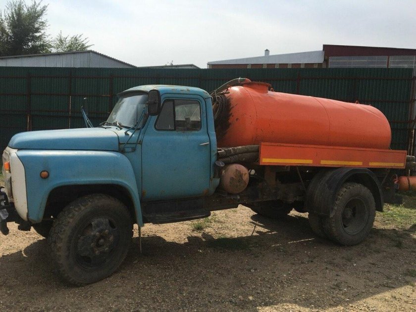 Газ 53 ко-503 ассенизаторская машина
