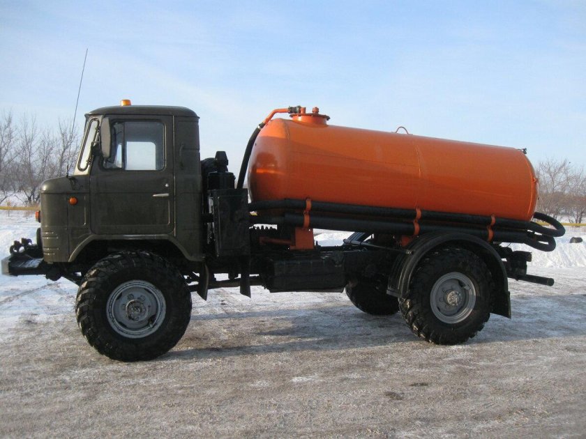 ГАЗ 66 ассенизатор