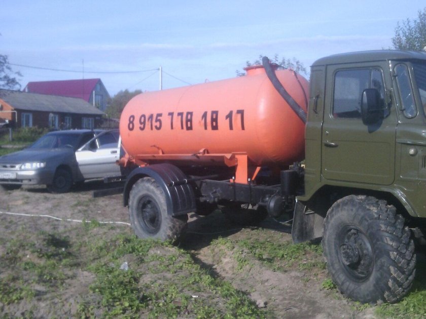 ГАЗ 66 ассенизатор