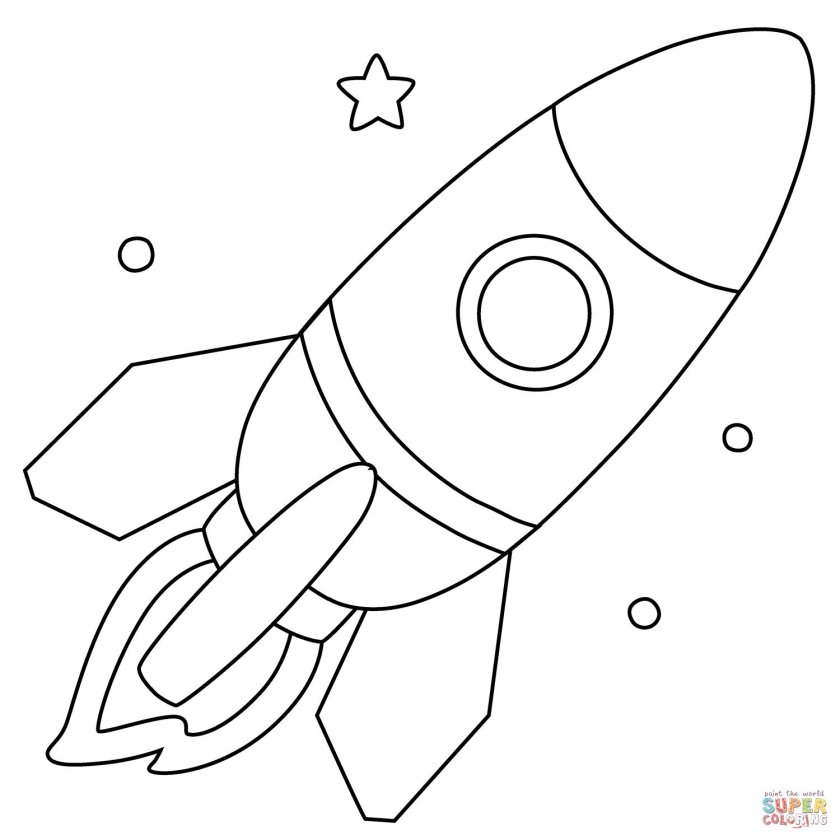 Rocket Coloring