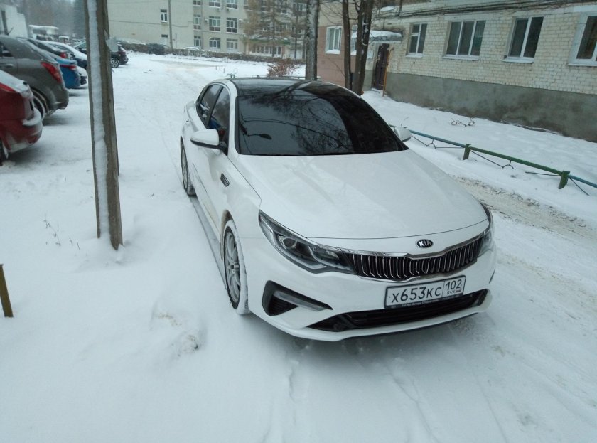 Kia Optima 2019 чорни криша