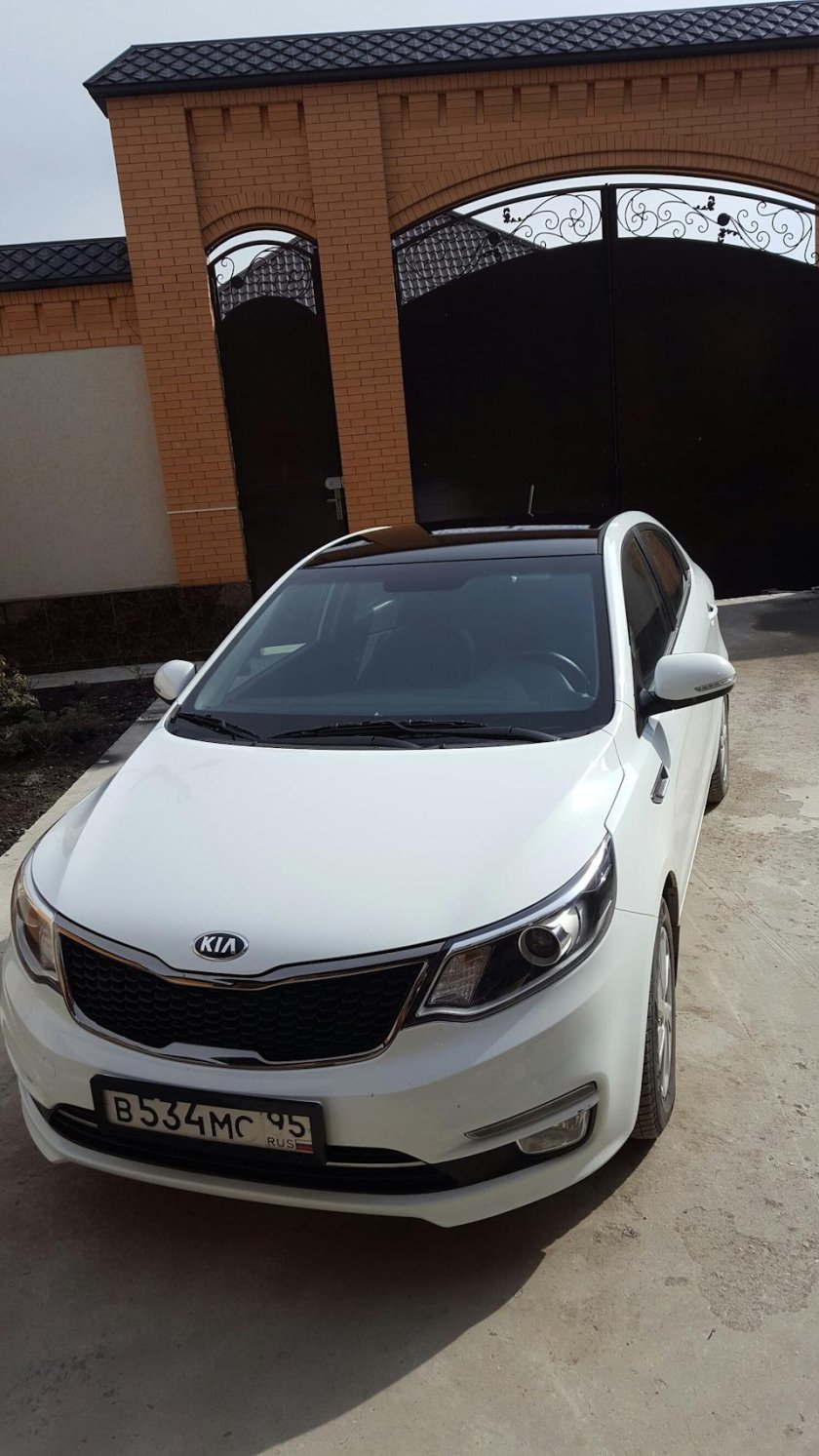 Киа Рио 3 белая