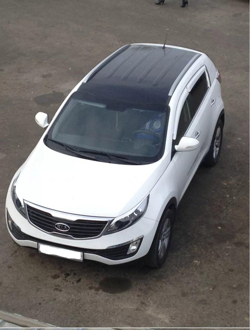 Киа Спортейдж 3 с панорамной крышей