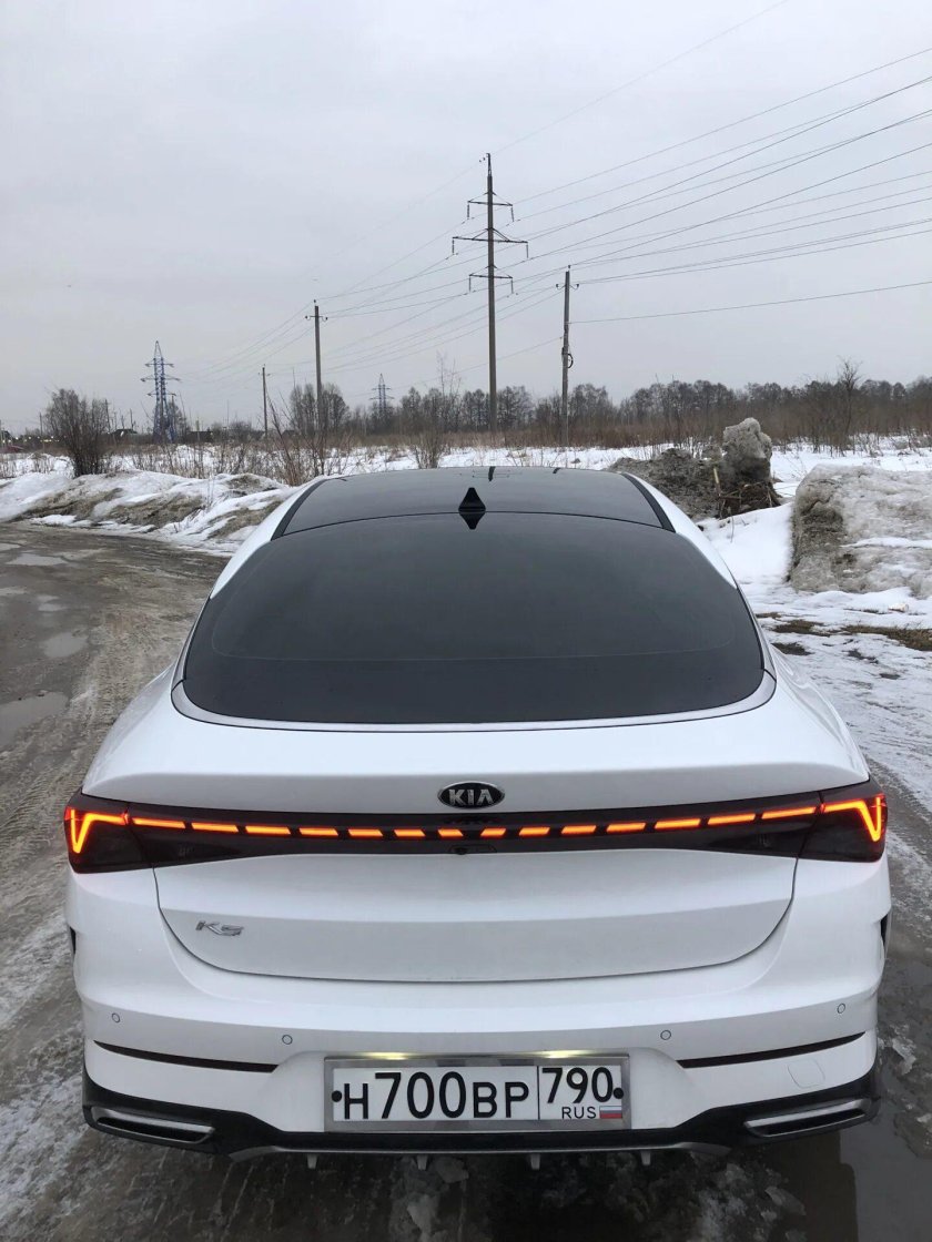 Киа к5 с черной крышей
