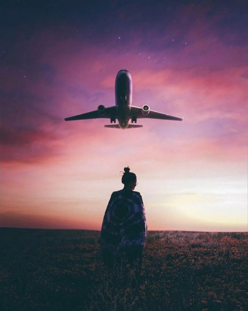 Люди в самолете