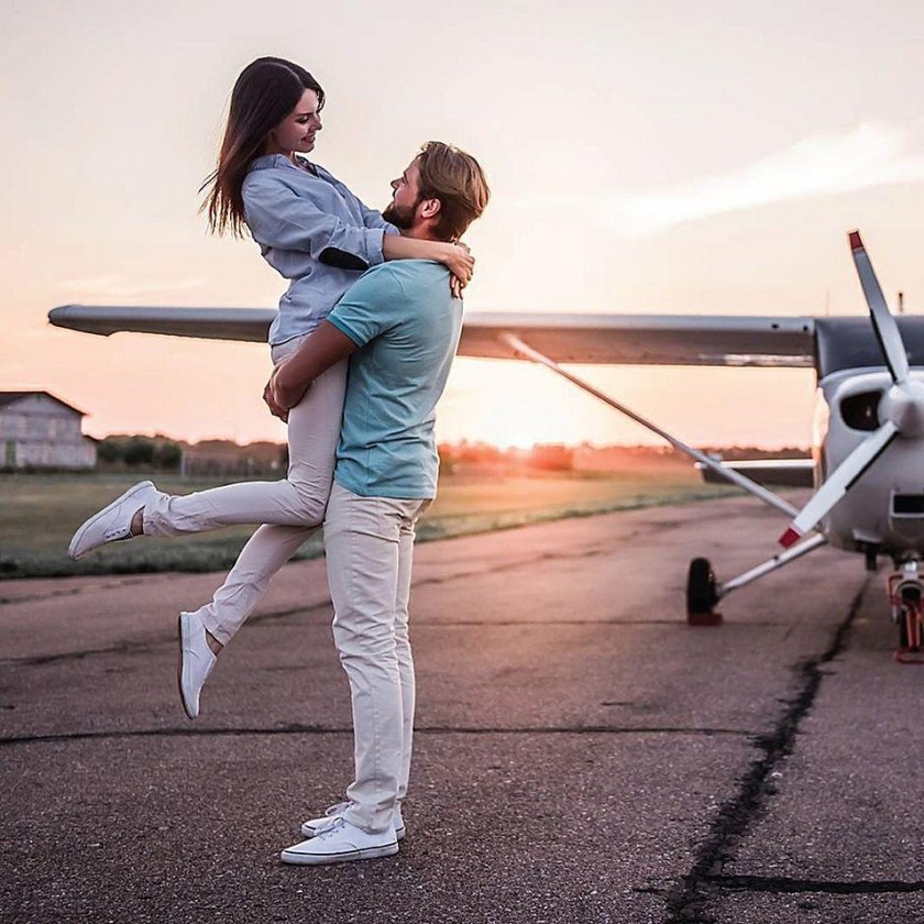 Фотосессия с самолетом