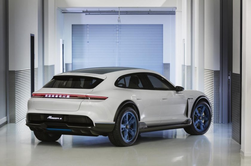 Porsche Taycan универсал Cross Turismo