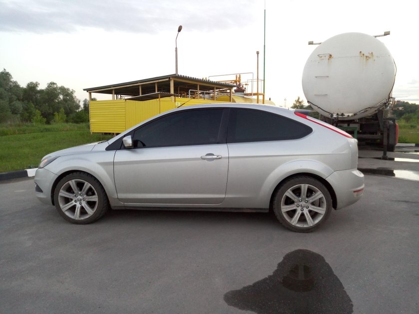 Форд фокус 2 на 16 дисках от Мондео