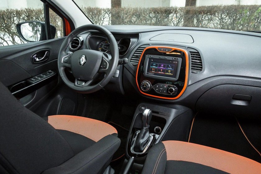 Рено Каптур 2017 салон