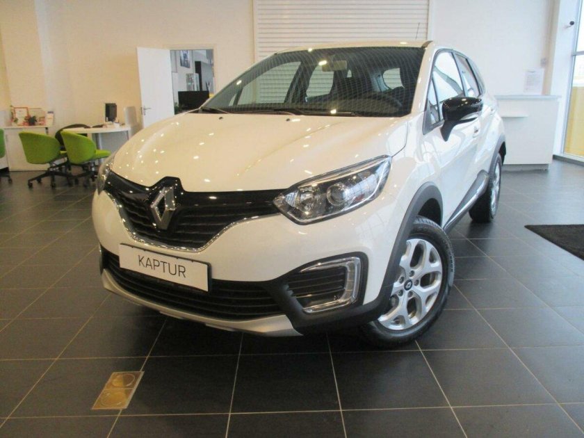 Renault Captur 2018 белый