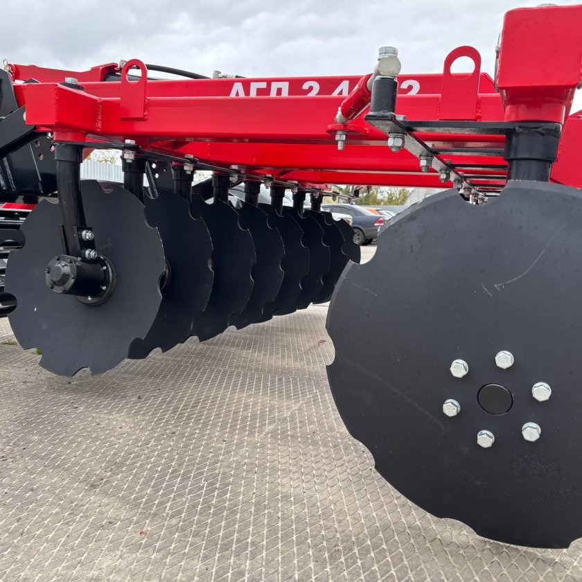 Борона прицепная дисковая бпд-7мw