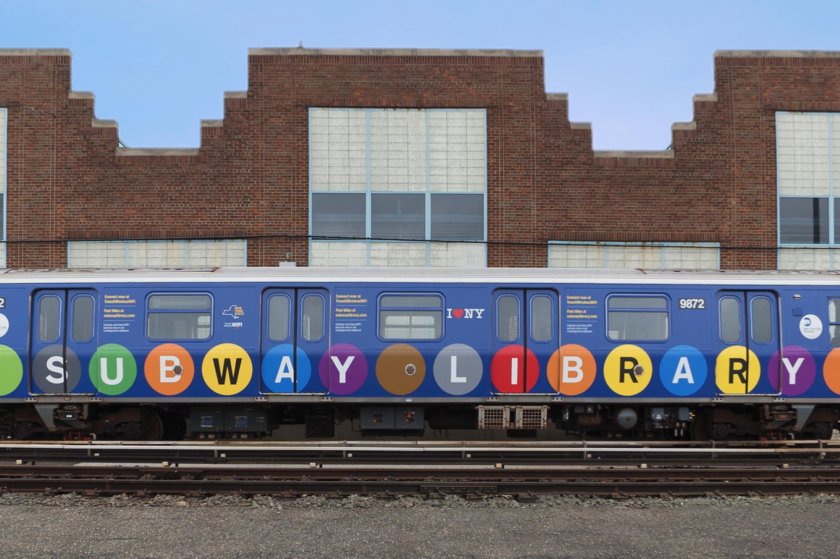 Вагон библиотека