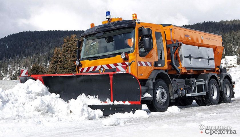 Снегоуборочная машина КДМ Вольво