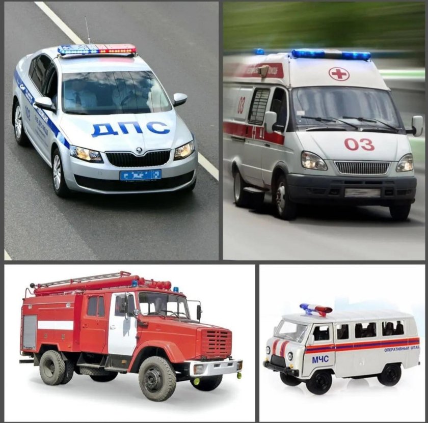 Машины со спецсигналами