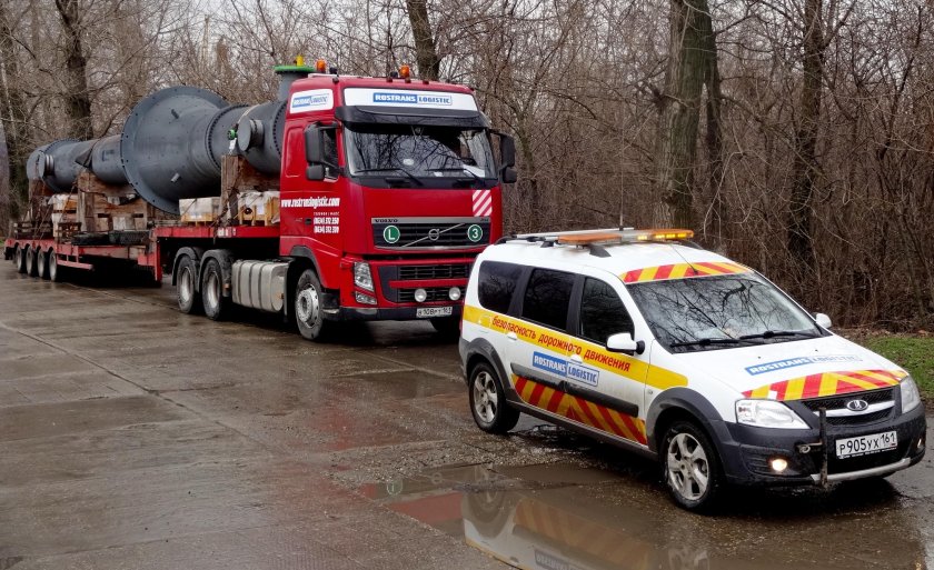 Лада Ларгус сопровождение негабариты