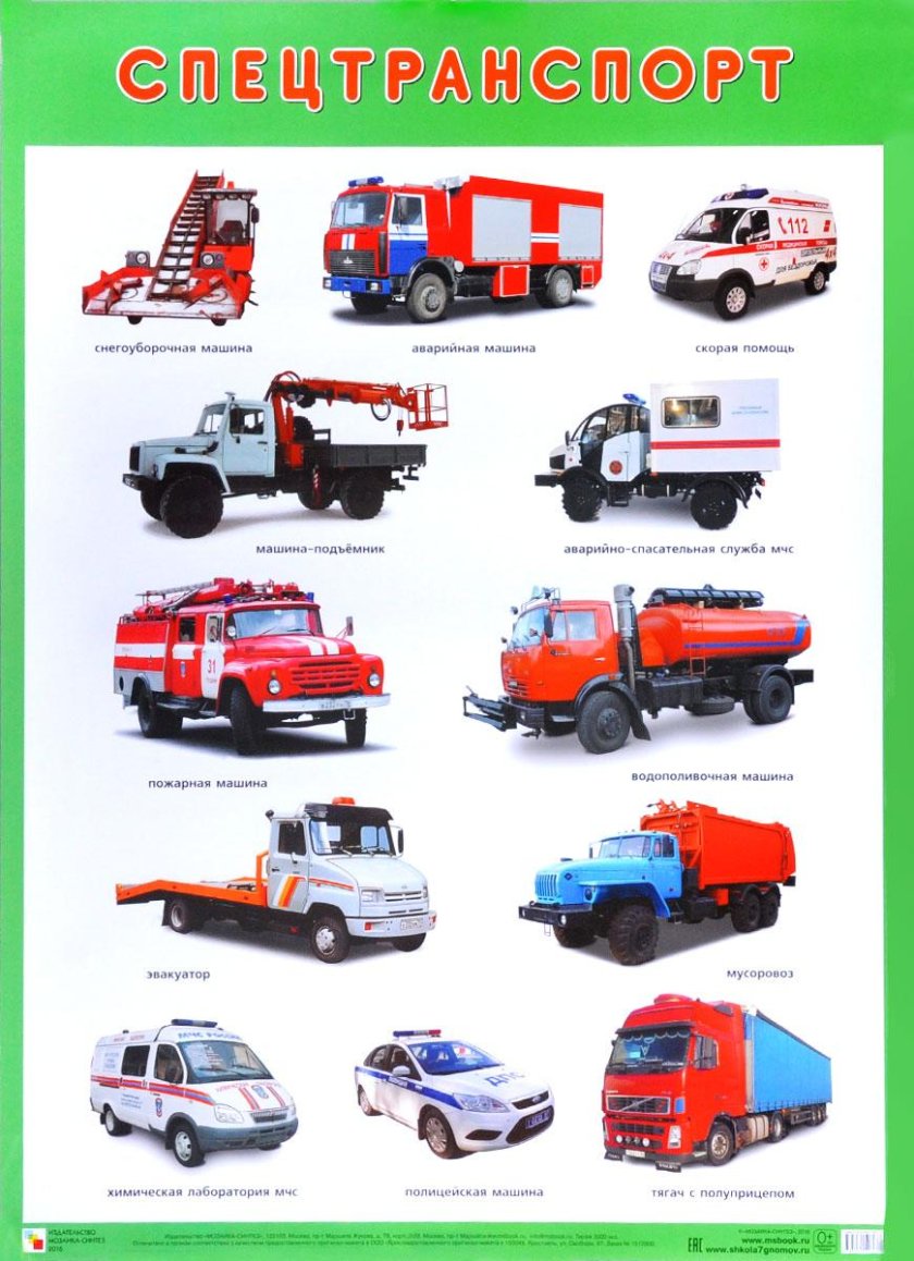 Специальный транспорт для детей