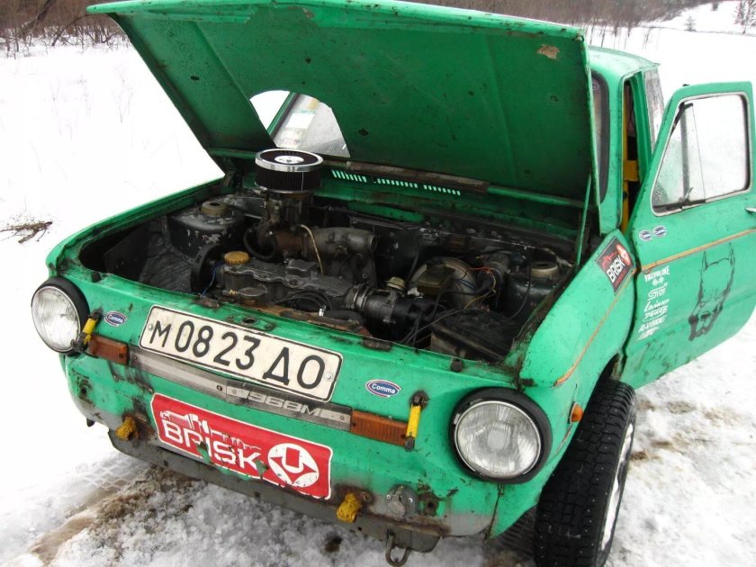 ЗАЗ 968 С передним расположением двигателя