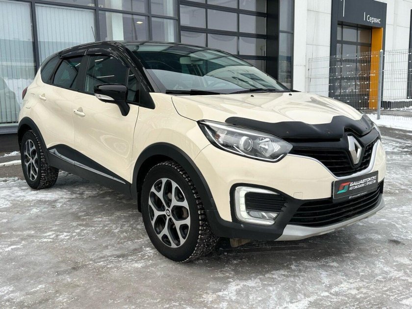 Рено каптур 2021 белый