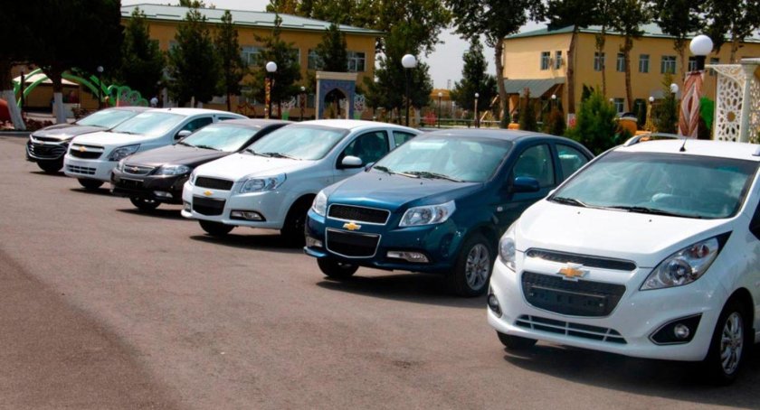 Машины в Узбекистане