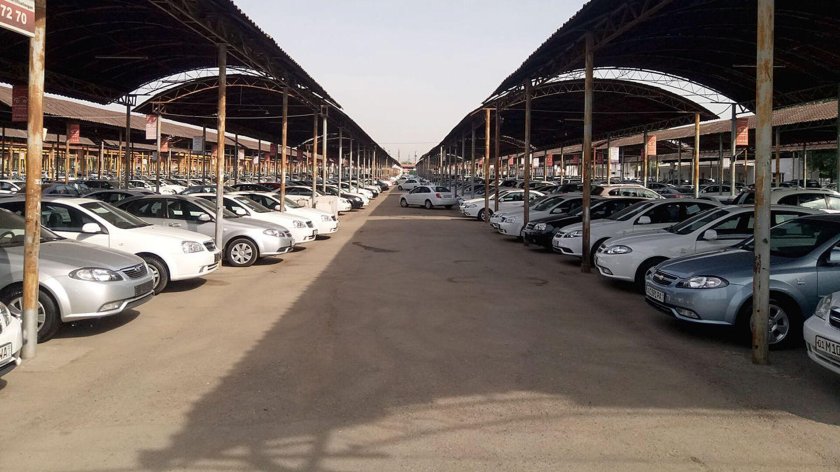 Узбекистан Ташкент автобазар Сергели