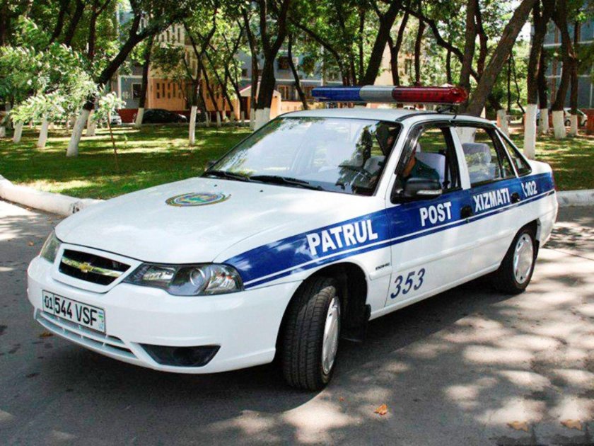 Daewoo Nexia 2 полиция