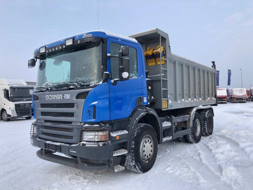 Самосвал scania p380 6х4