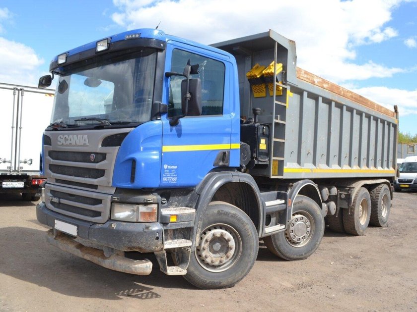 Скания самосвал 8х4