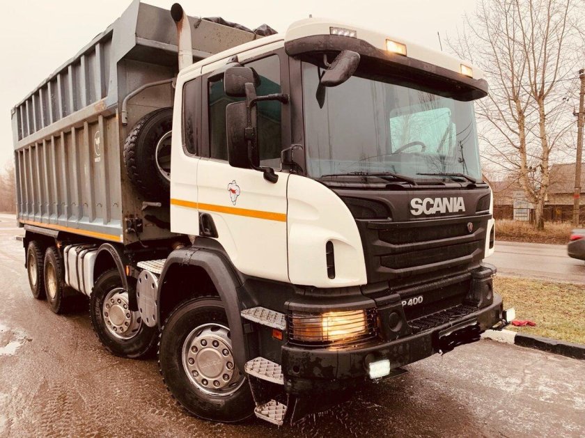 Скания p400 самосвал