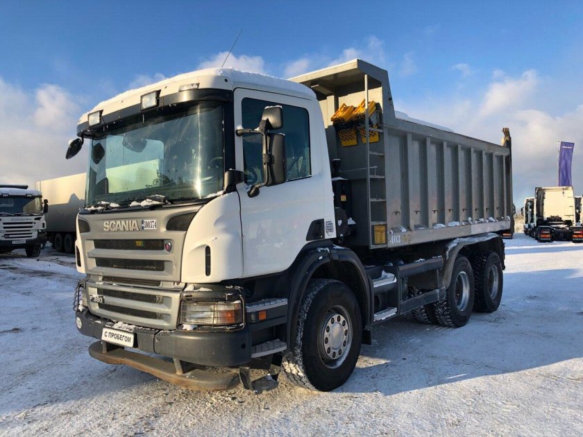 Скания p380 самосвал