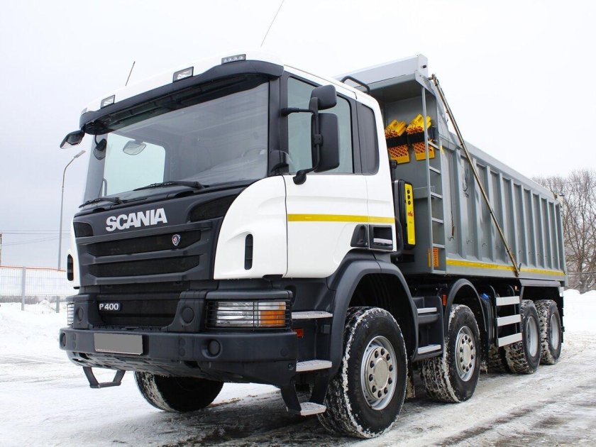 Самосвал Scania p440 8x4