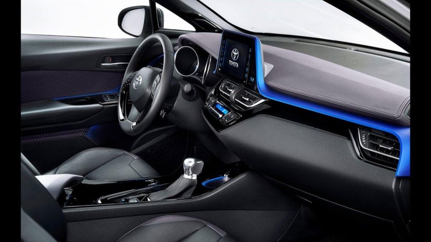 Toyota chr 2020 салон