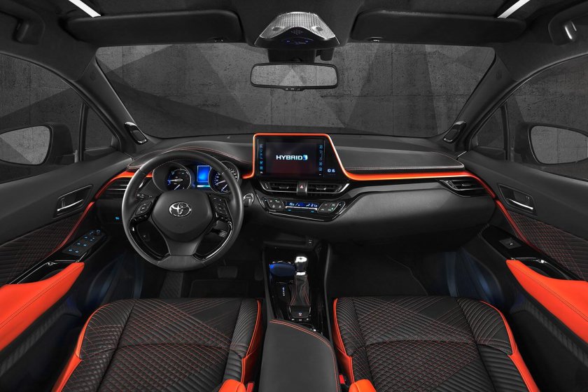 Toyota Chr 2017 салон