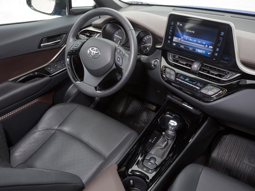 Toyota Chr 2017 салон