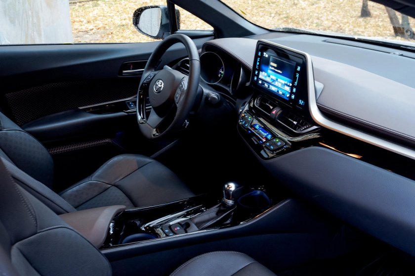 Тойота chr салон