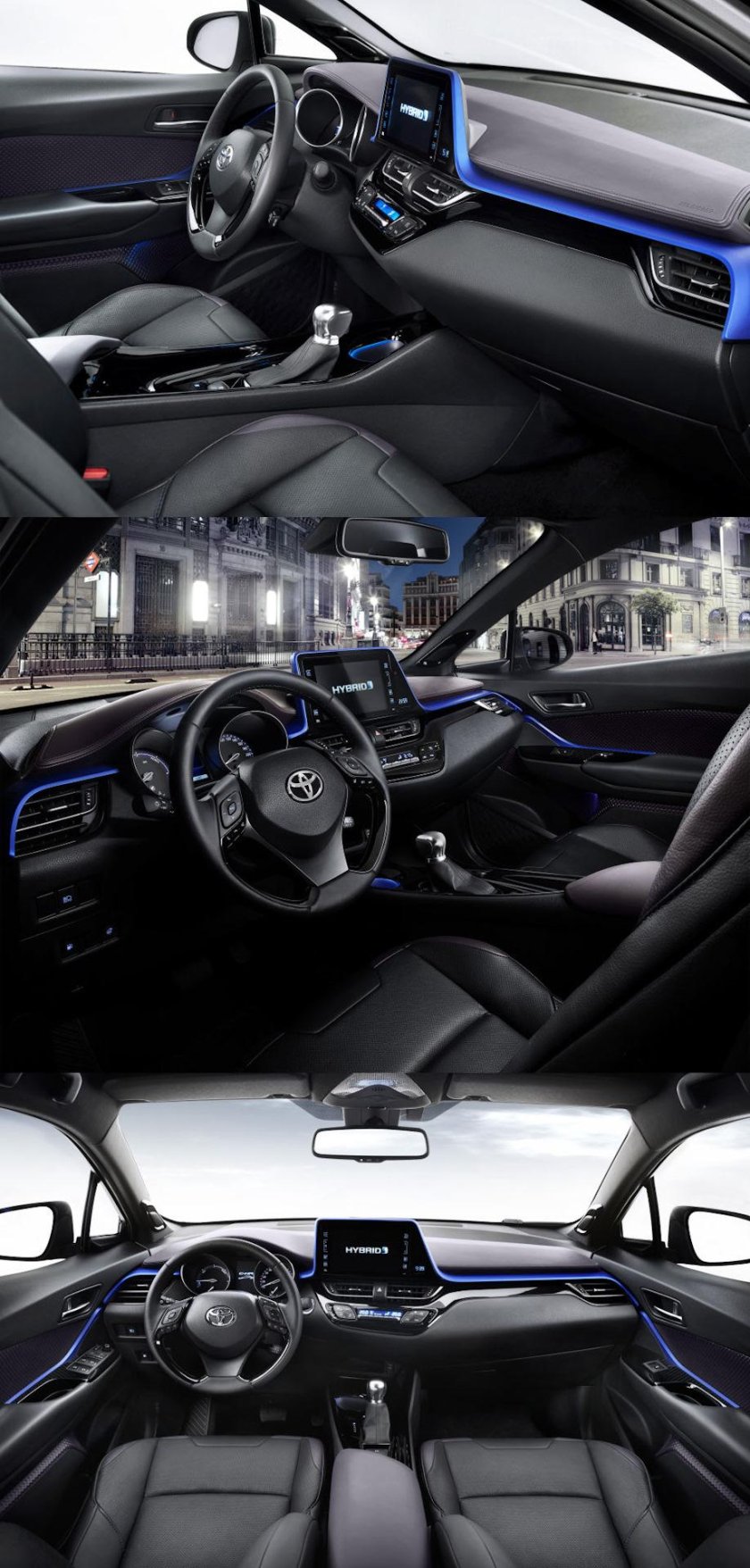 Тойота Chr 2021 салон